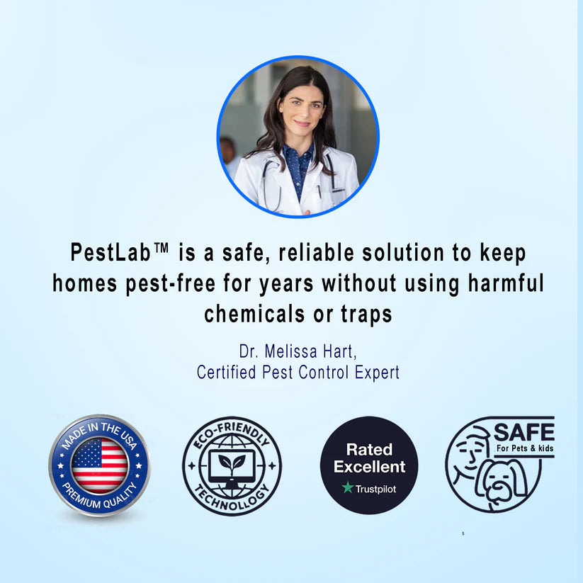 PestLab™ Pro - Ultrasonic Home Defence System