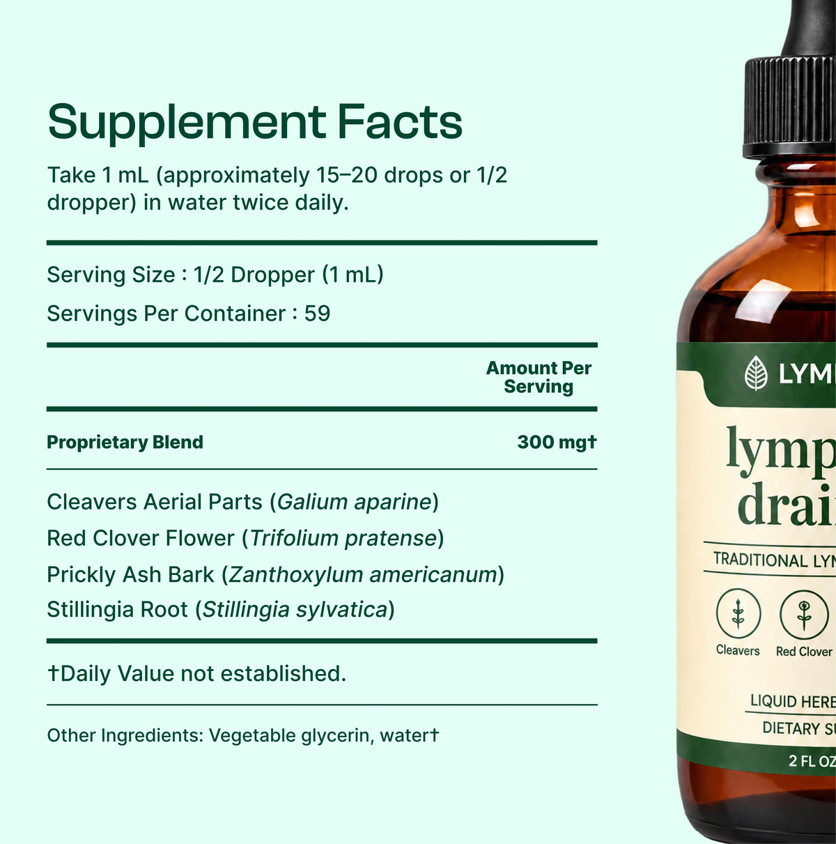 Lymphatic Drainage Drops - Less Bloated Body Starts Here.