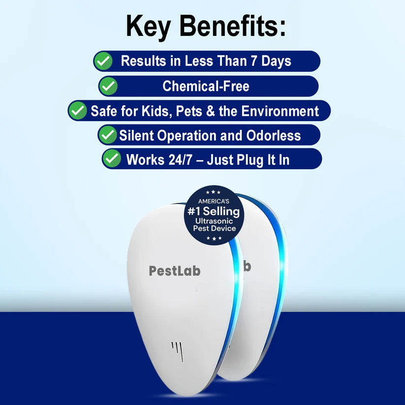 PestLab™ Pro - Ultrasonic Home Defence System