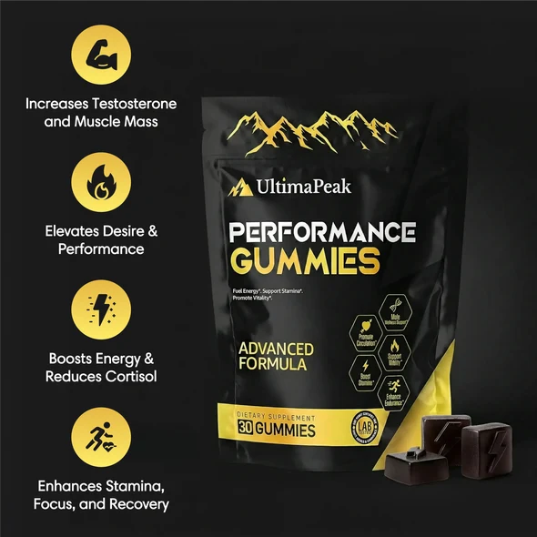 ULTIMAPEAK SHILAJIT GUMMMIES - 6 IN 1 SUPPORT